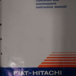 Fiat Hitachi FR160 Wheel Loader Operation and Maintenance Instruction Manual