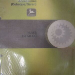 R68462 John Deere 4239D and 4239T Engines and Accessories Parts Catalog