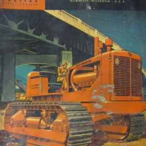 Allis Chalmers HD20 Diesel Powered Tractor Service Manual