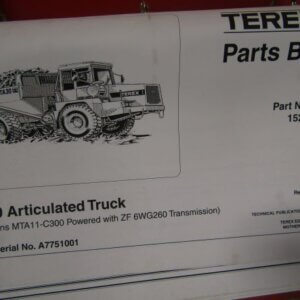 Terex TA30 Articulated Truck Parts Book