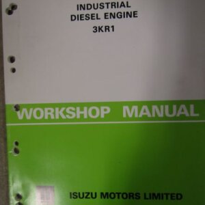 Isuzu 3KR1 Industrial Diesel Engine Workshop Manual