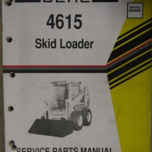 Gehl 4615 Skid Loader Service Parts Manual