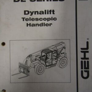Gehl DL Series Models DL8 DL6 DL10 Dynalift Telescopic Handler Service Parts