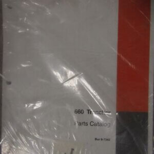 Case 660 Trencher Parts Catalog 8-7342