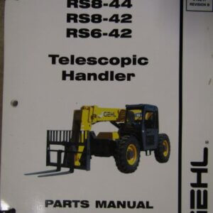 Gehl RS8-44 RS8-42 RS6-42 Telescopic Handler Parts Manual