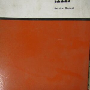 Case W4 Articulated Loader 1000 through 9000 Series Service Manual