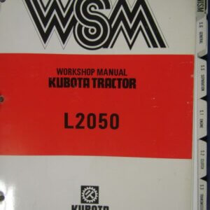 Kubota L2050 Tractor Workshop Service Repair Manual