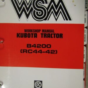 Kubota B4200 Tractor Workshop Service Repair Manual
