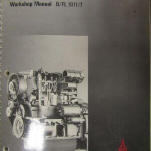 Deutz Service B/FL1011/T Engine Workshop Service Repair Manual