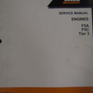 Case F5A F5C Tier 3 Engines Service Manual 84283922