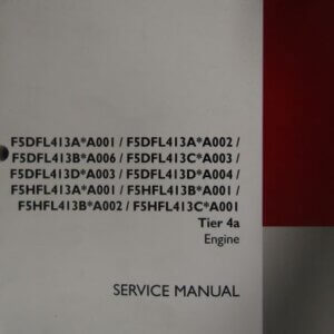 Case Tier 4a Engine Service Manual 84496771