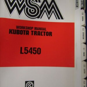 Kubota L5450 Tractor Workshop Service Repair Manual