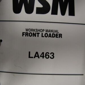 Kubota LA463 Front Loader Workshop Service Repair Manual
