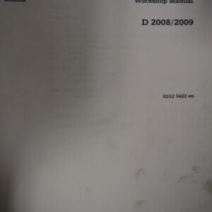 Deutz D2008 2009 Engine Workshop Service Repair Manual