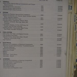 Case 760 Trencher Service Manual