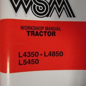 Kubota L4350 L4850 L5450 Tractor Workshop Service Repair Manual