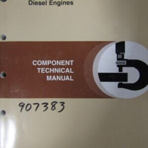 John Deere Power Tech 4.5L and 6.8L 4045 and 6068 Diesel Engine Component Technical Manual CTM104