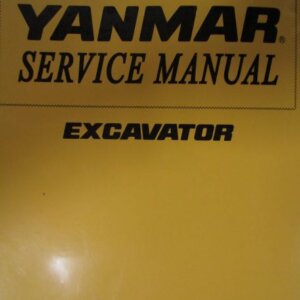 Yanmar ViO455 ViO555 Excavator Service Manual