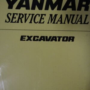 Yanmar ViO152 Excavator Service Manual