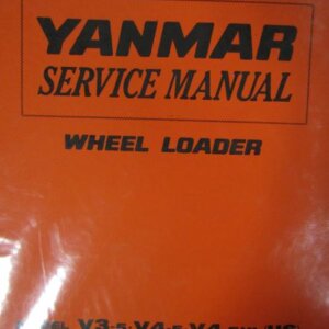 Yanmar V35 V45 V45HL Wheel Loader Service Manual