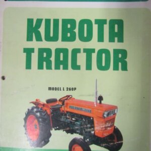 Kubota L260P Tractor Service Manual