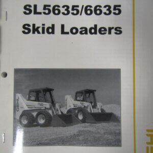 Gehl SL5635/6635 Skid Loaders Service Parts Manual 907284