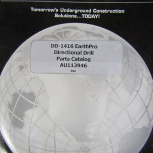 ASTEC DD1416 Earth Pro Directional Drill Parts Catalog AU113946