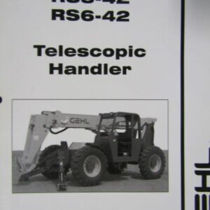 Gehl RS844 RS842 RS642 Telescopic Handler Operators Manual 913218