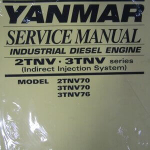 Yanmar 2NTV 3TNV Series Models 2TNV70 3TNV70 3TNV76 Industrial Diesel Engine Service Manual