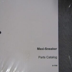 Case Maxi Sneaker Parts Catalog 81780