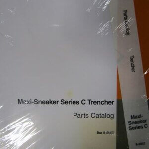 Case Maxi Sneaker Series C Trencher Parts Catalog 88882