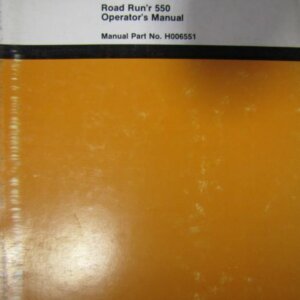 Davis DH5 Direct Burial Plow Operators Manual 96101