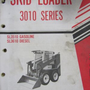 Gehl 3010 Series SL3510 Gasoline SL3610 Diesel Skid Loader Shop Manual 903272