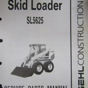 Gehl Construction SL5625 Skid Loader Service Parts Manual 904267