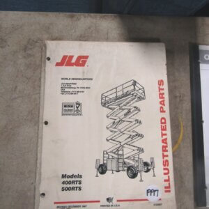 JLG 400RTS 500RTS Scissor Lift Parts Manual