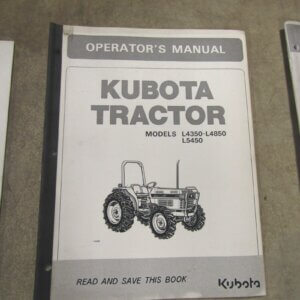 Kubota Operator Manual