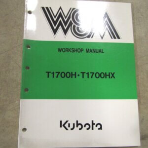 Kubota Tractor Workshop Service Manual