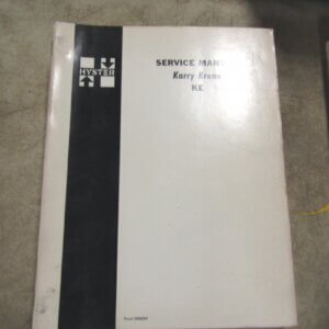 Hyster Karry Krane Service Model KE