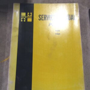 Hyster Pioneer Forklift Service Manual