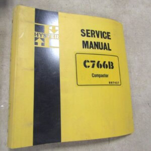 Hyster Compactor Service Manual