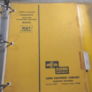 Hancock/Clark Elevating Tractor Scraper Parts