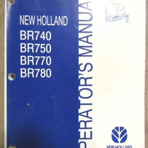 New Holland Baler Operators Manual