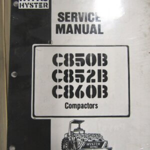 Hyster Hypac Service Repair Manual