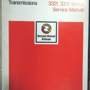 Allison Powershift and Transmission Service Repair Manual