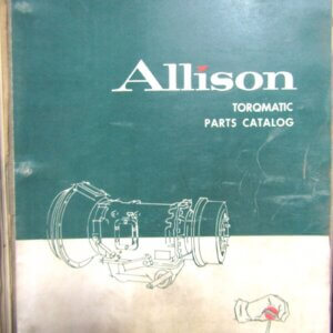 Allison 500 Series Torqmatic Converter Parts SA1057J