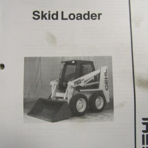 Gehl 3725/3825 Parts Manual for Skid Loader