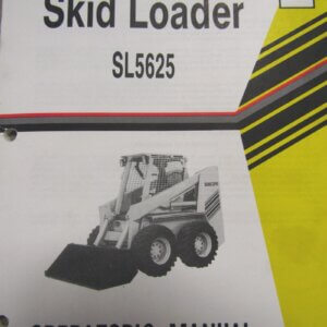 Gehl SL5625 Operators Manual Skid Loader