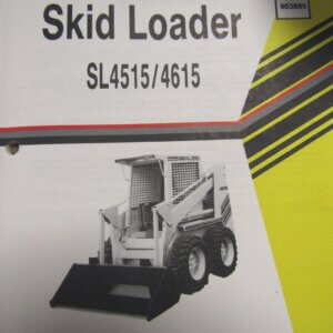 Gehl Skid Loader Sl4515/4615 Operators manual