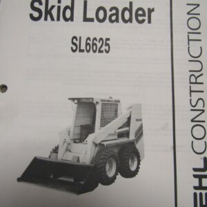 Gehl Skid Loader SL6625 Operators Manual
